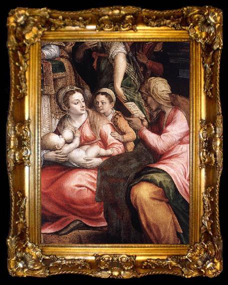 framed  COXCIE, Michiel van The Circumcision of Christ (detail) g, ta009-2